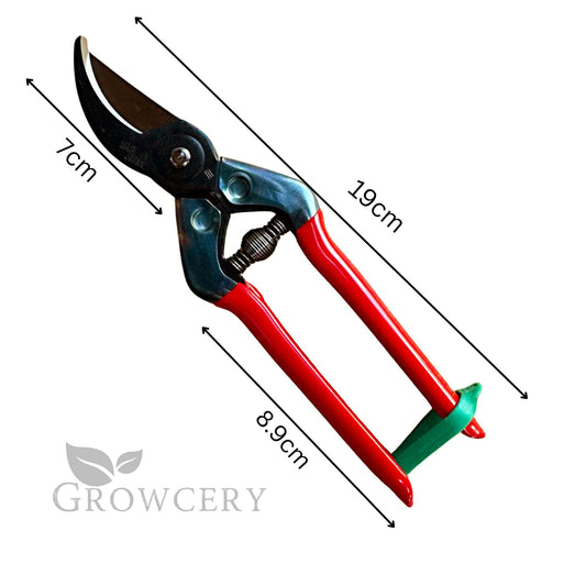 CHIKAMASA PST-8 shears with blade length 7 cm and overall length 19 cm marked