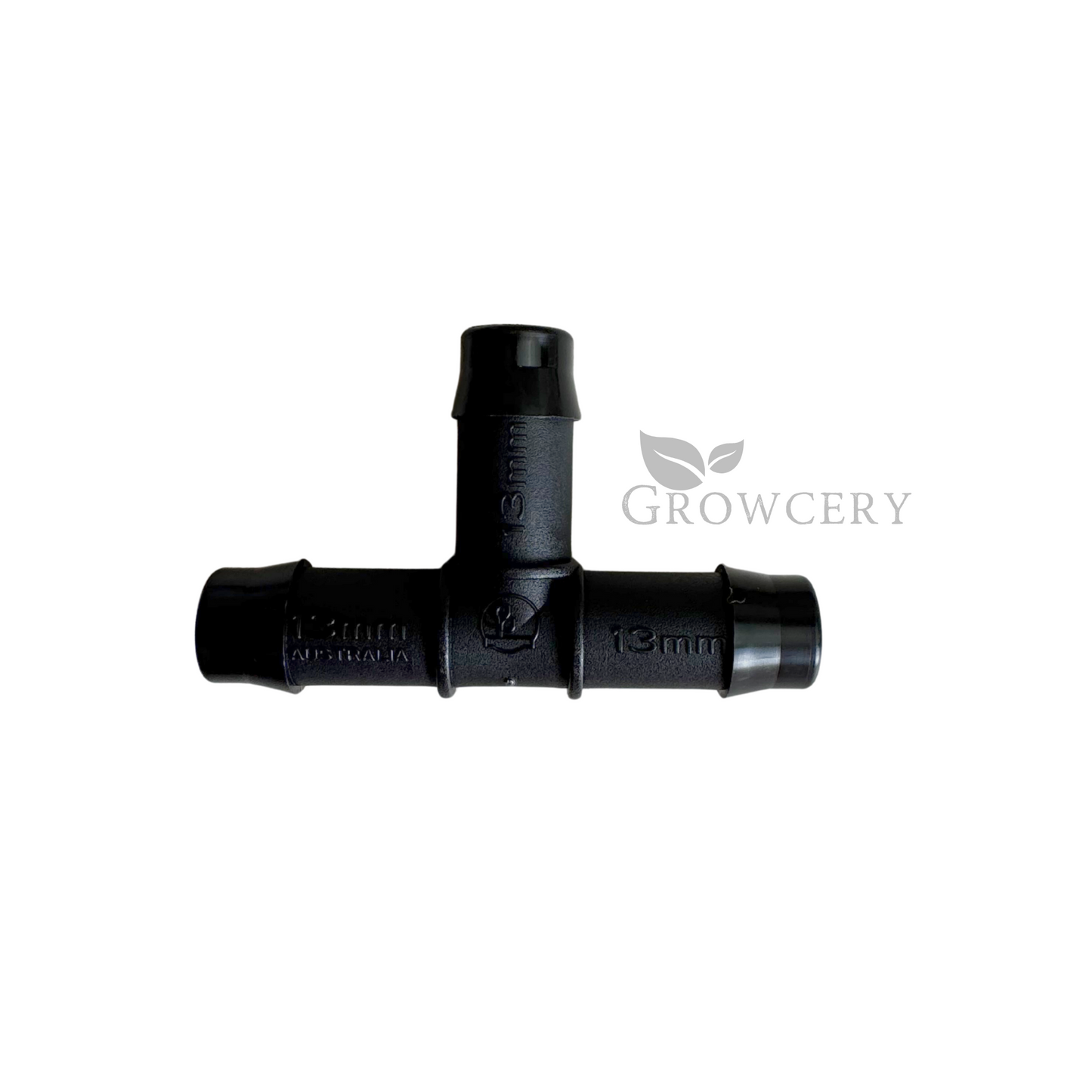 13mm tee pipe connector for hydroponics and gardening