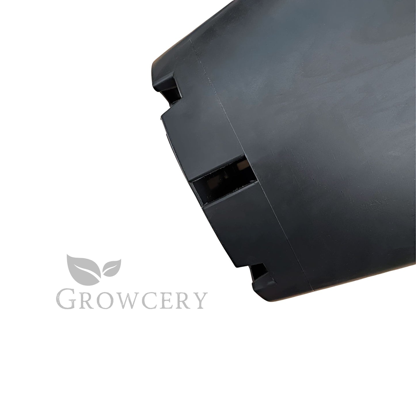 Sturdy base edge and elevated drainage system of heavy-duty round pot – promotes airflow and prevents waterlogging