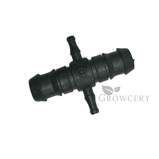 13mm to 4mm cross connector for drip irrigation and greenhouse systems