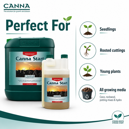 CANNA Start Seedling & Cutting Nutrient – 1L & 5L