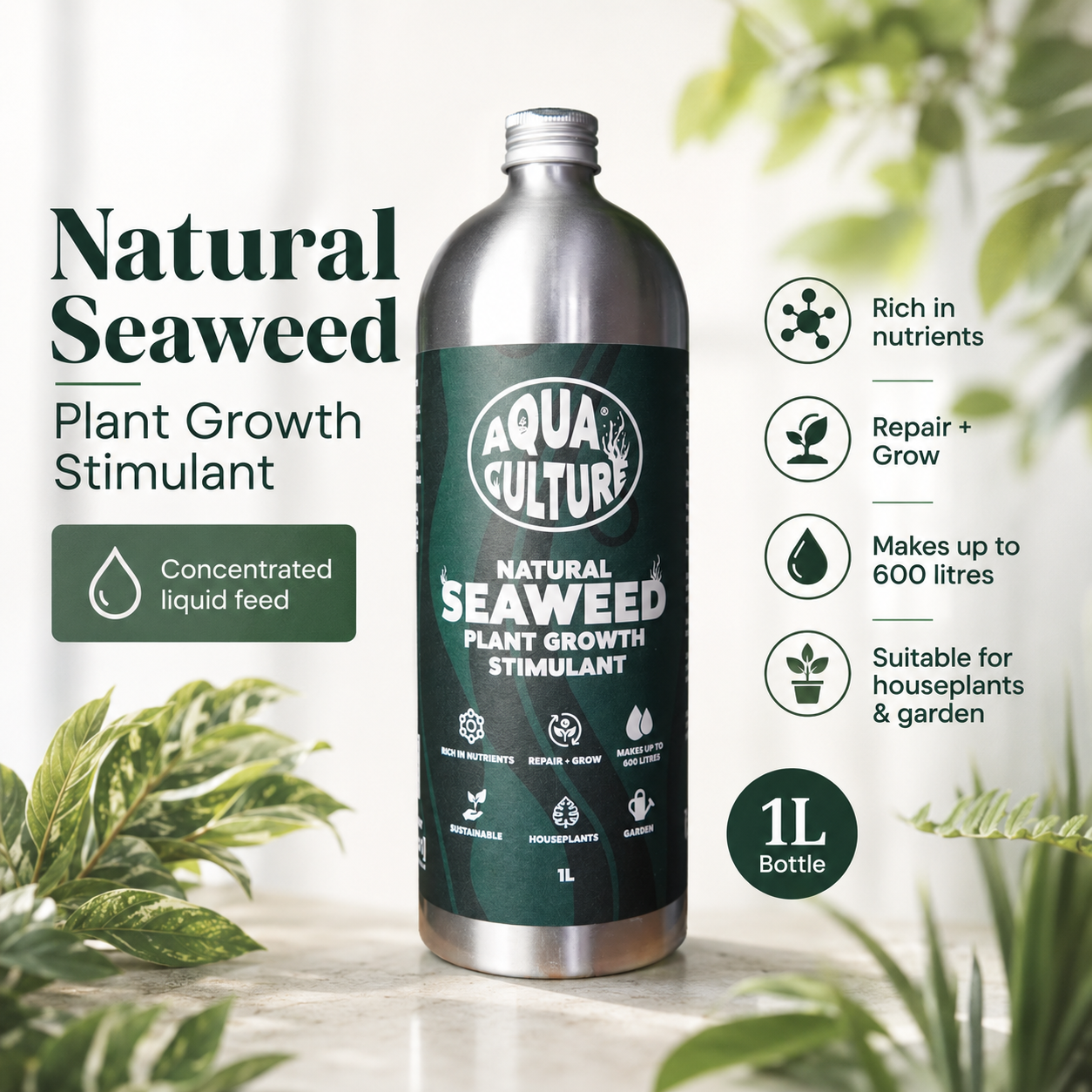 Aqua Culture Natural Seaweed Plant Growth Stimulant