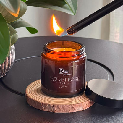 Amber Jar Scented Candle