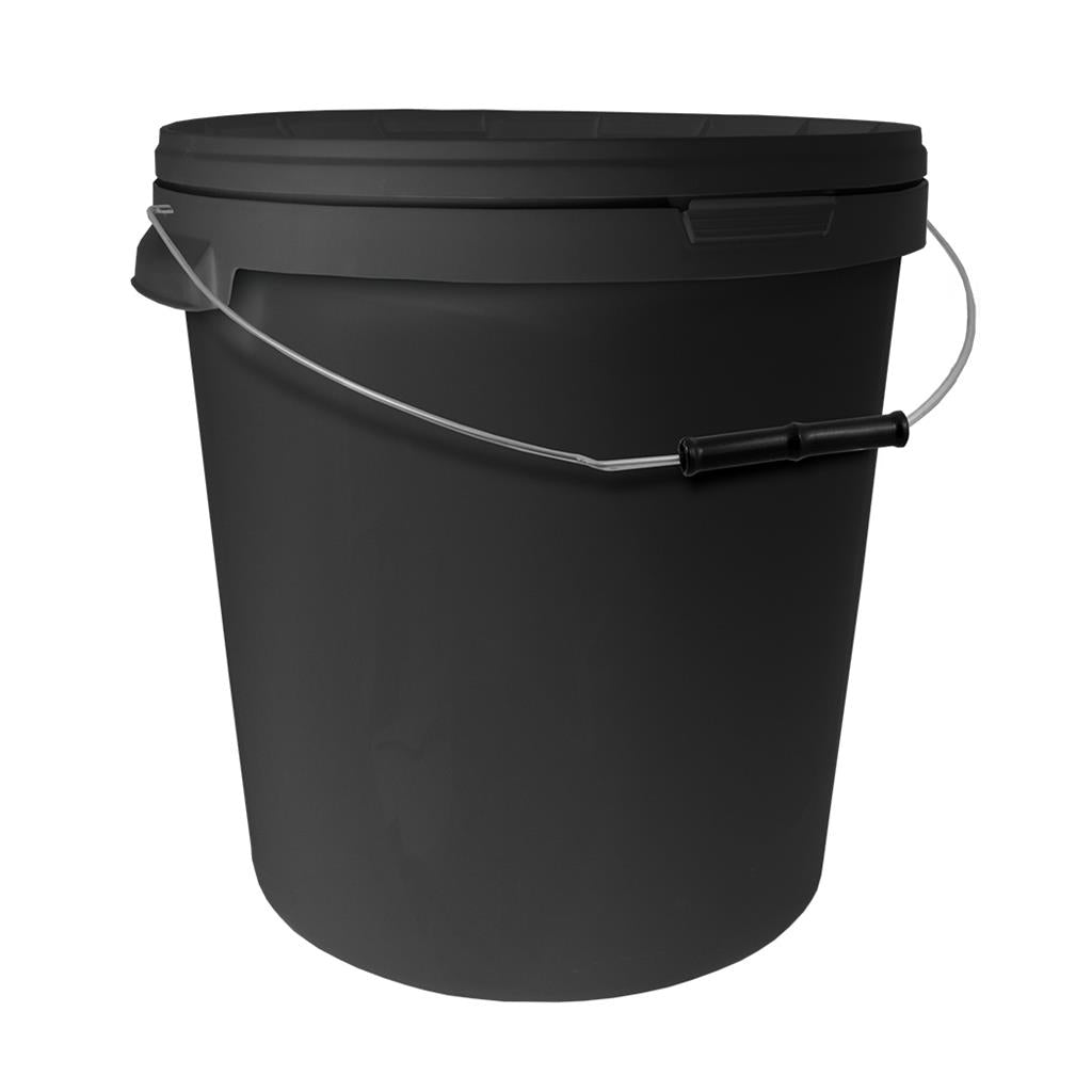 Heavy Duty Plastic Bucket with Lid – 5L, 10L, 20L, 25L & 33L