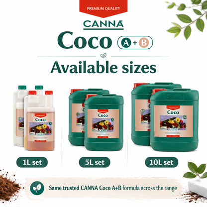 CANNA Coco A & B Two-Part Nutrient for Coco