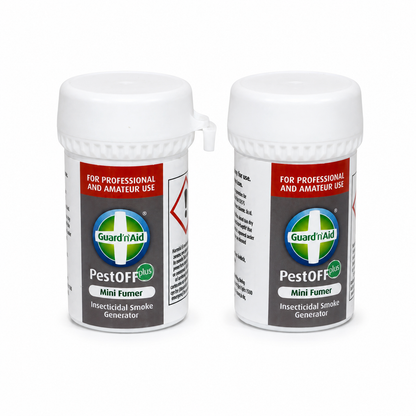 PestOff Plus Mini Fumer 2 pack for crawling and flying insect control