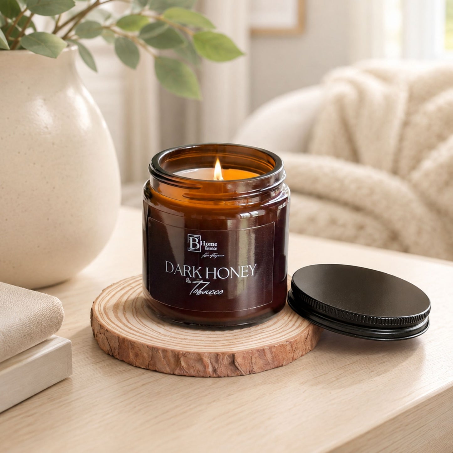 Amber Jar Scented Candle