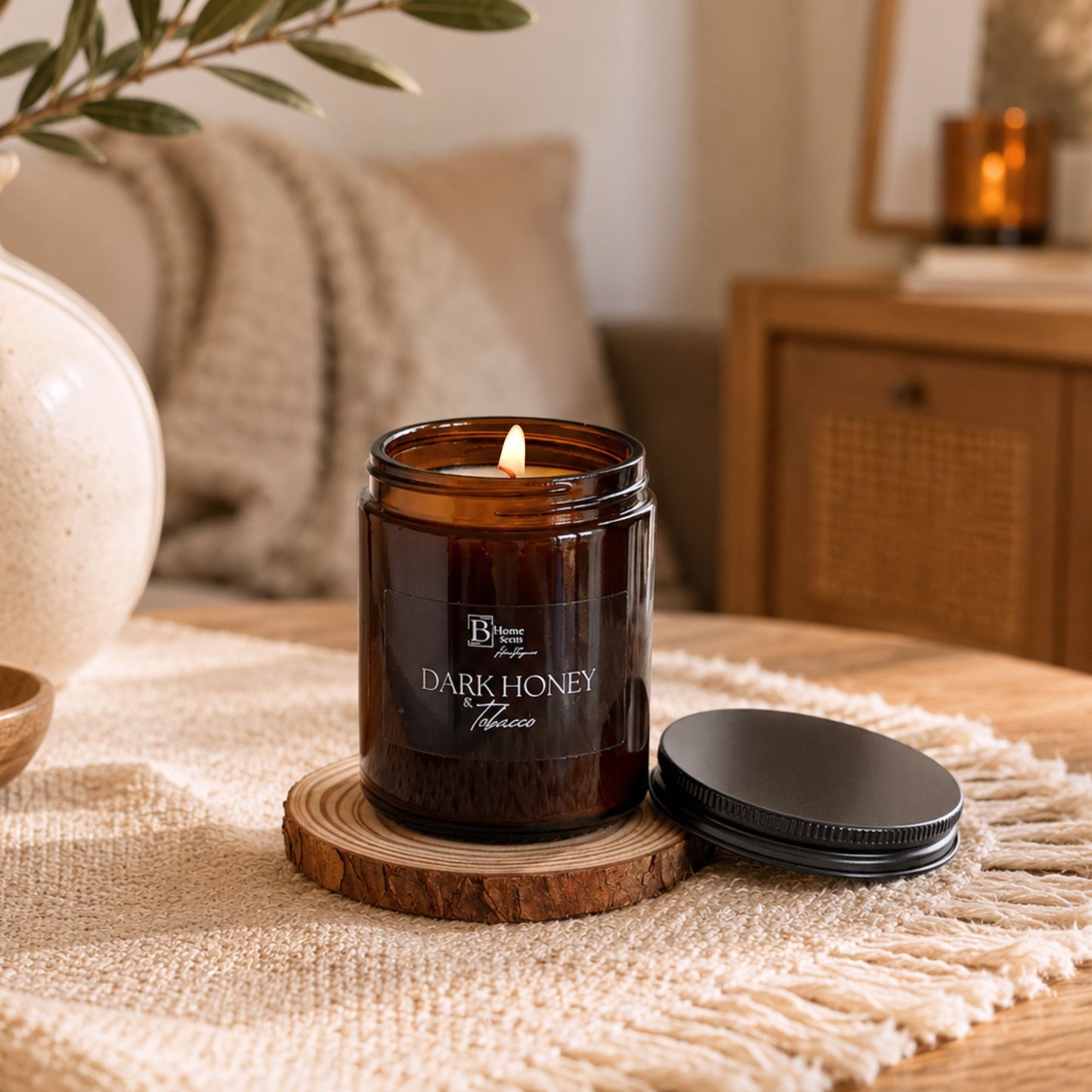 Amber Jar Scented Candle