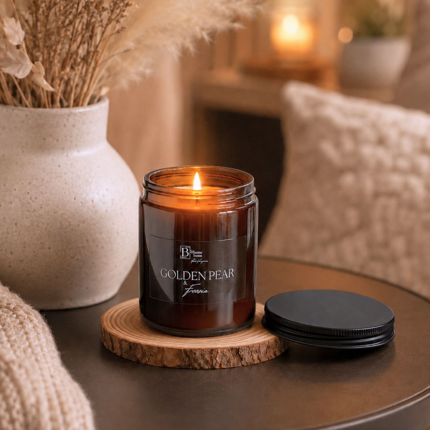 Amber Jar Scented Candle