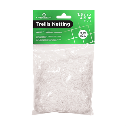Trellis Netting Plant Support Mesh – 1.5m x 4.5m or 1.5m x 9m