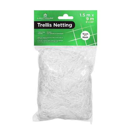 Trellis Netting Plant Support Mesh – 1.5m x 4.5m or 1.5m x 9m