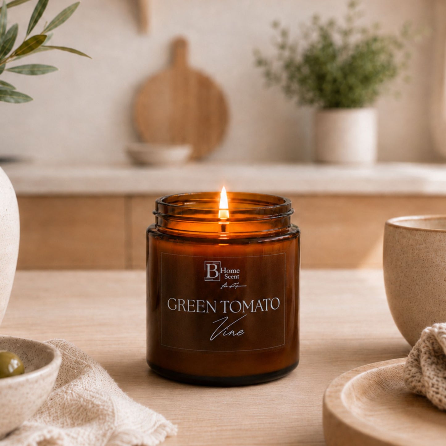 Amber Jar Scented Candle