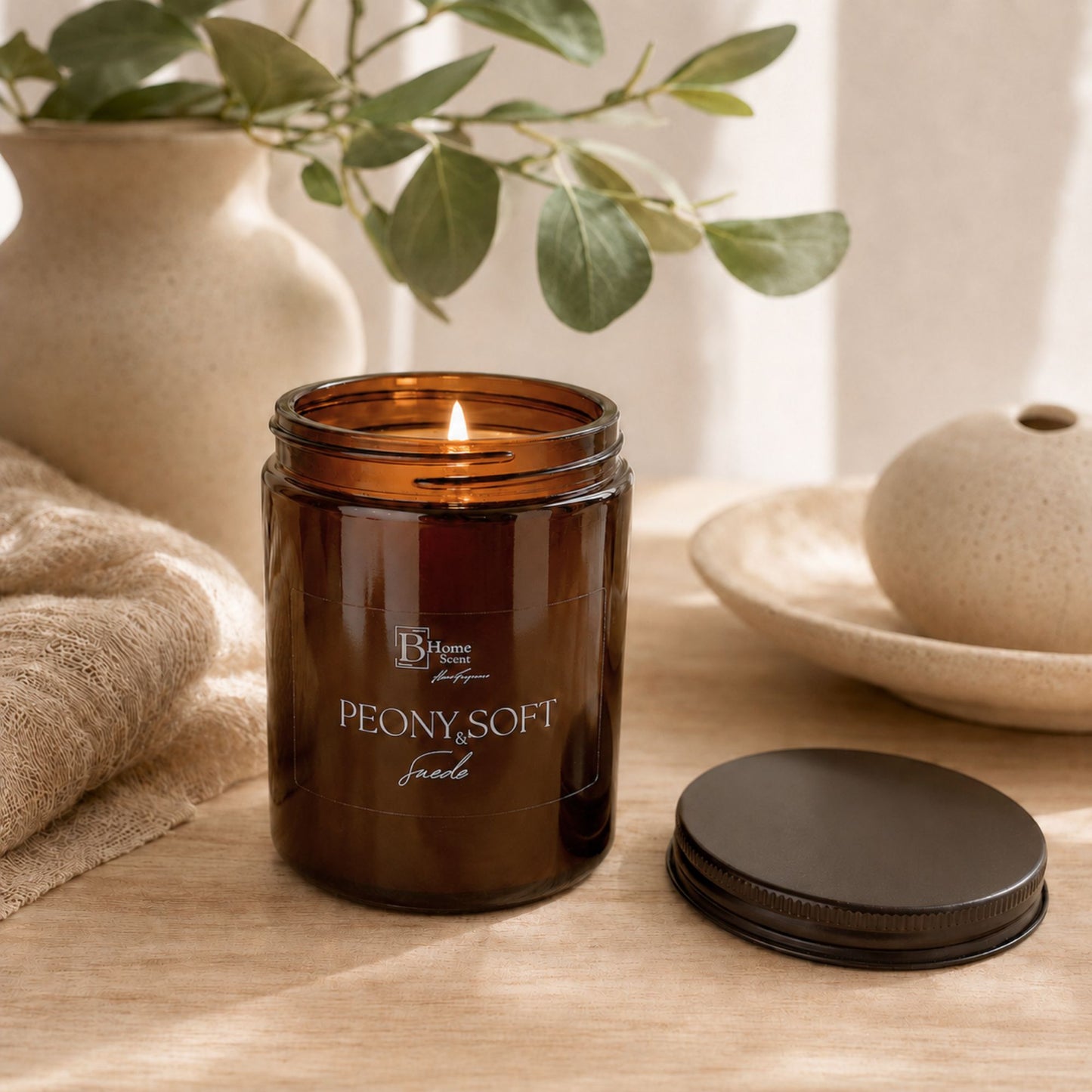 Amber Jar Scented Candle