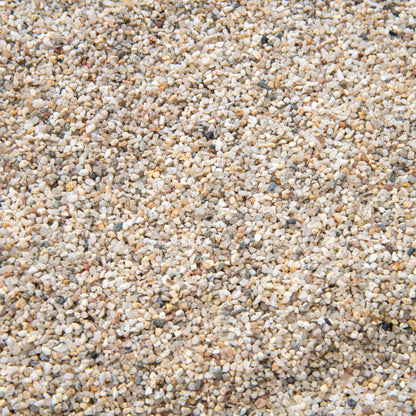 Decorative coarse silica sand for crafts and terrariums
